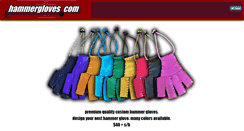 Desktop Screenshot of hammergloves.com