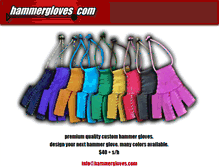 Tablet Screenshot of hammergloves.com